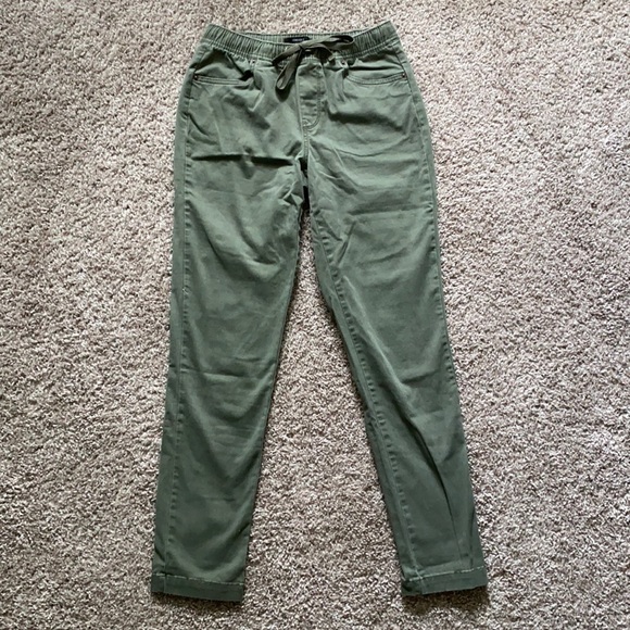 Olive Green Joggers | XS - Picture 1 of 5